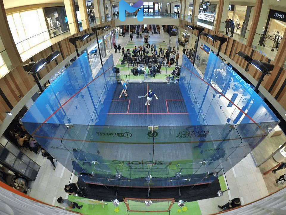 Fast Installation Portable Steel Squash Court | Prefabricated Mobile Court with Customized Design