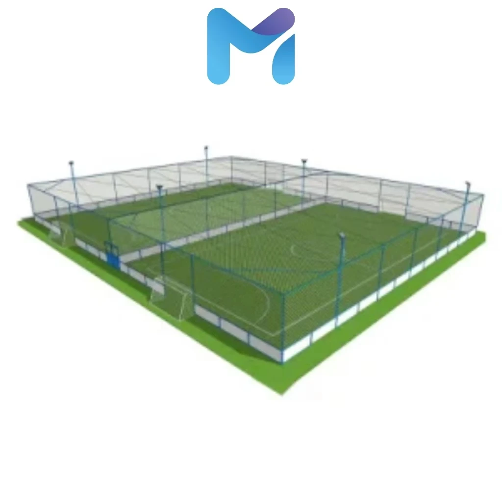 All-Weather Steel Football Cages