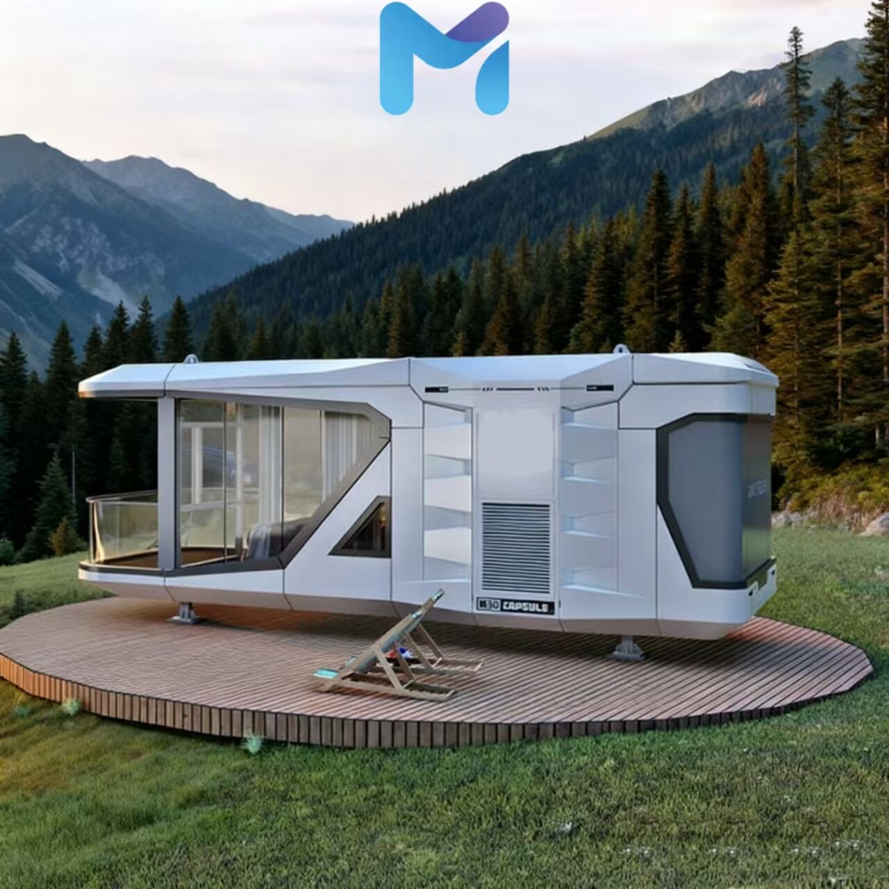 Expandable Steel Container House Modular Luxury Modern Prefab Tiny Mobile Home 20ft/30ft/40ft Custom Colors