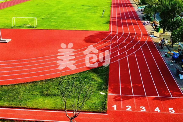 The quality of a plastic running track can actually change a child's life!