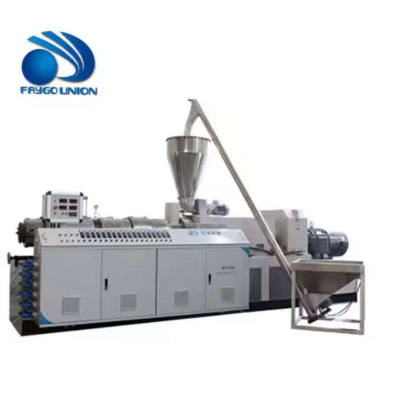 twin-screw extruder corrugated pipe drainage pipe PVC medical pipe production line TPU medical catheter extrusion machine