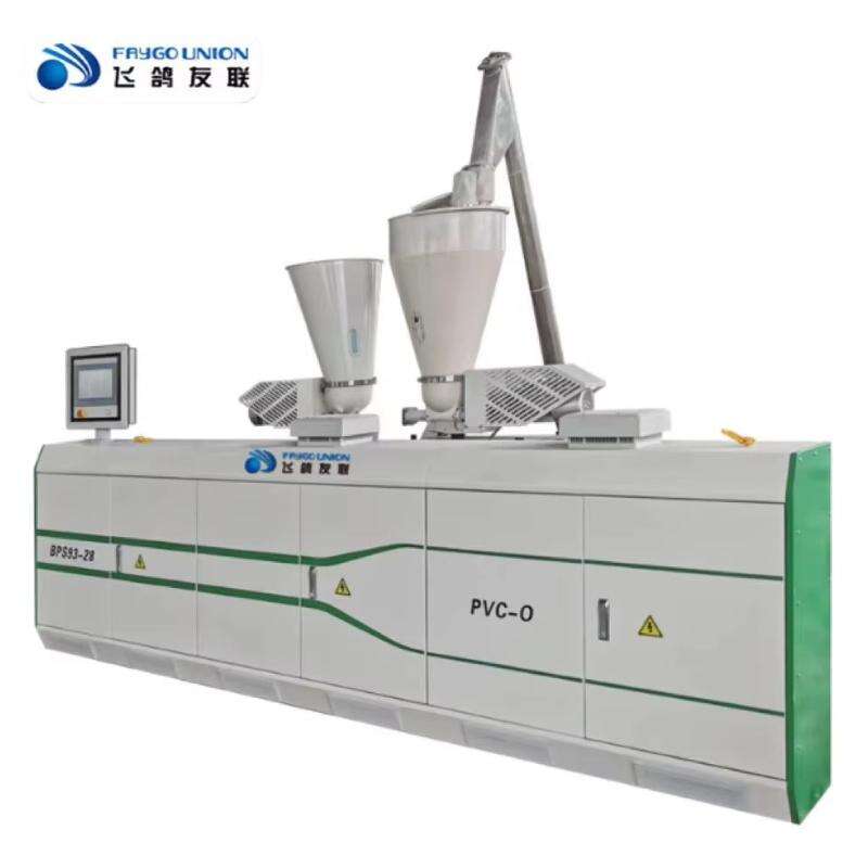 Explosive PVC OPVC twin screw plastic extruder can be customised