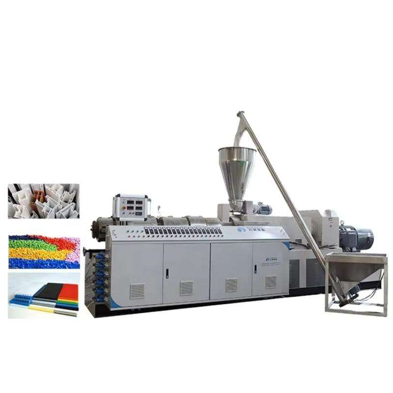 twin-screw extruder corrugated pipe drainage pipe PVC medical pipe production line TPU medical catheter extrusion machine