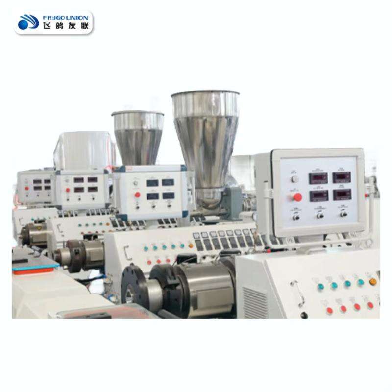 twin-screw extruder corrugated pipe drainage pipe PVC medical pipe production line TPU medical catheter extrusion machine