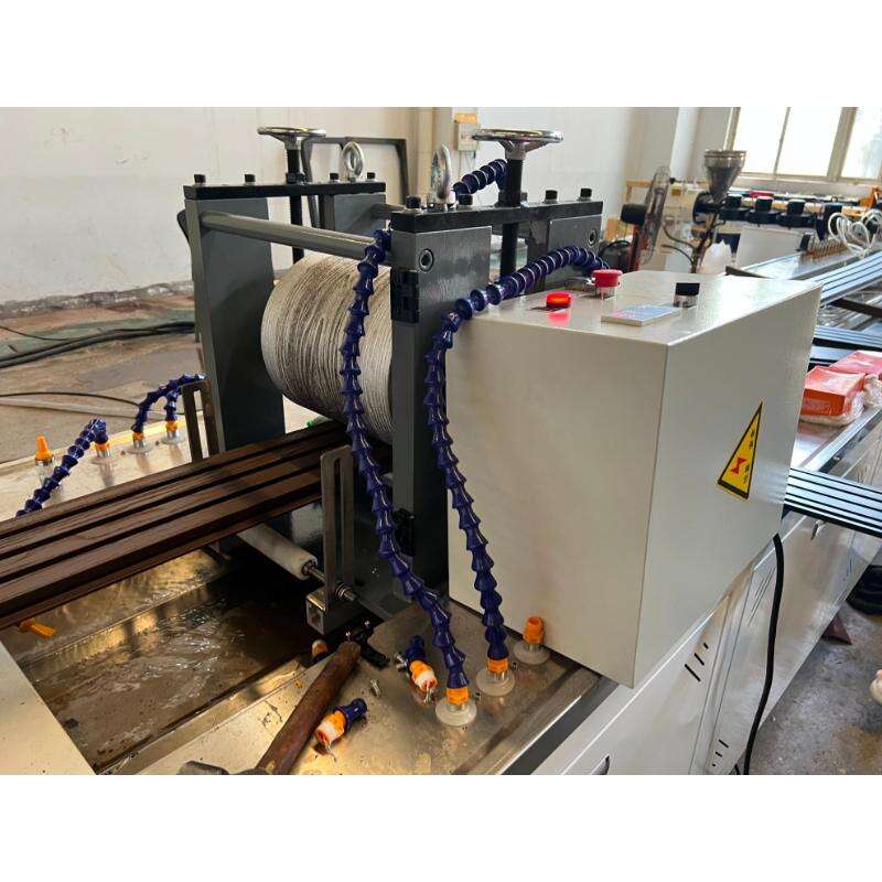 Plastic PVC WPC profile extrusion machine