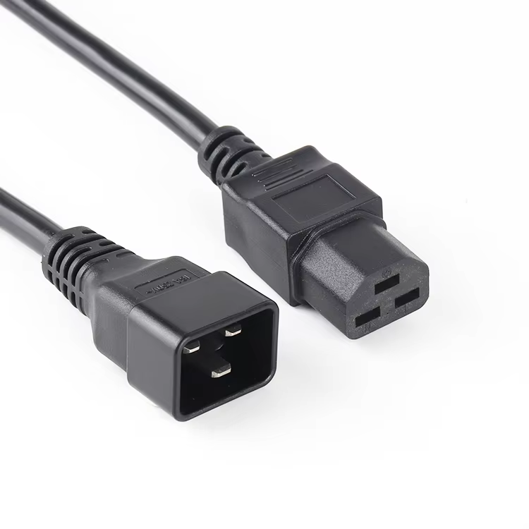 Wholesale Factory Price High Quality Male to Female IEC C20 C21 PDU/UPS Extension Cord