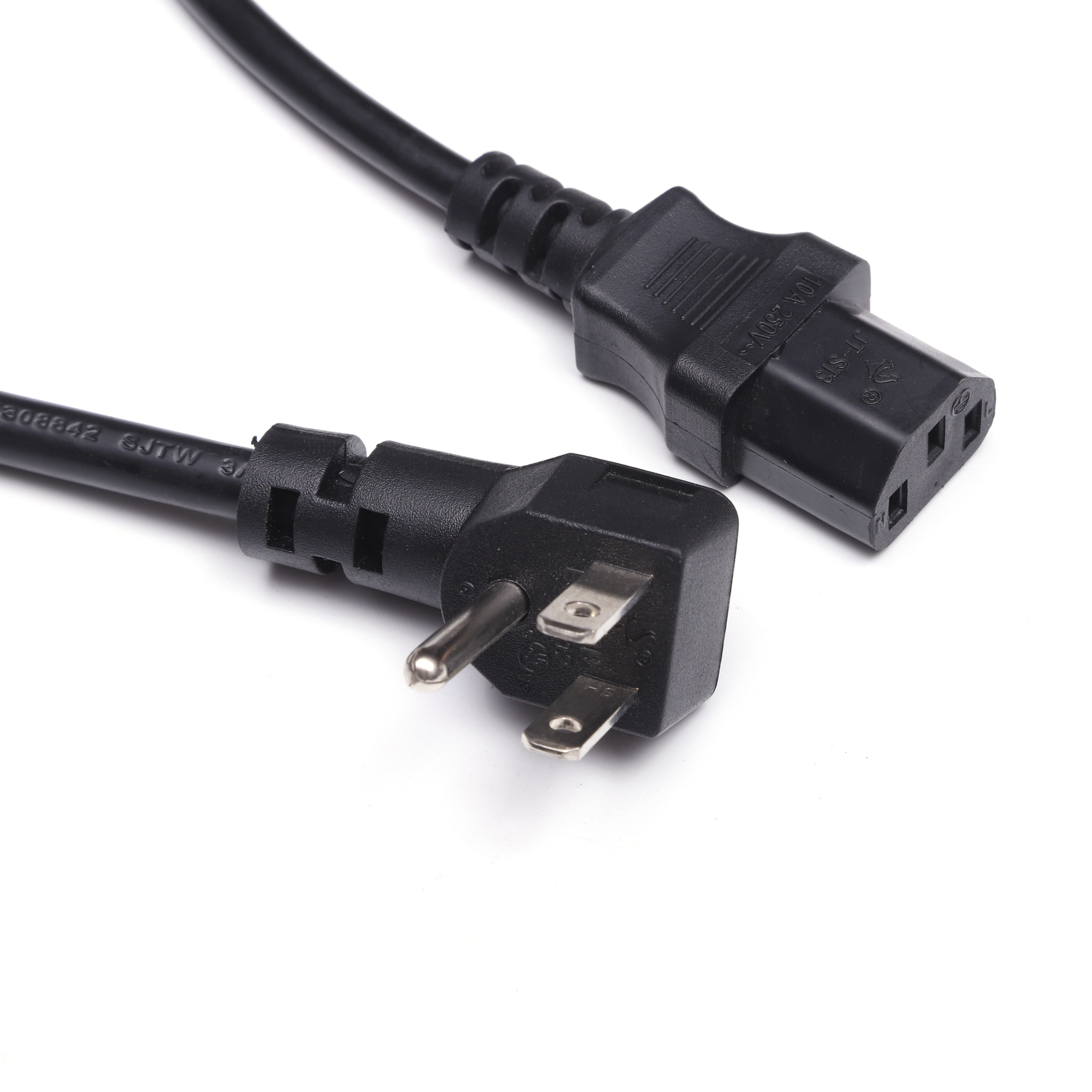 3 Prong AC Power Wall Cord 3pin US Plug Wire Cable Power Supply Plug 3 Prong  Power Cord C13