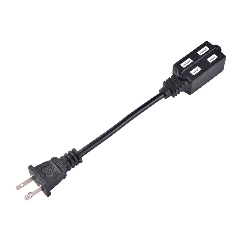 SJT 18AWG 16AWG USA UL Standard 2 Pin Plug to Socket Extension Cable