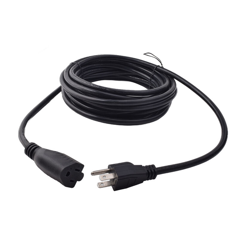 สายไฟ AC คุณภาพสูง ความยาว 5 ฟุต ผ่านมาตรฐาน UL แบบ 2 ขา สำหรับโซลูชันการจ่ายพลังงานที่เชื่อถือได้