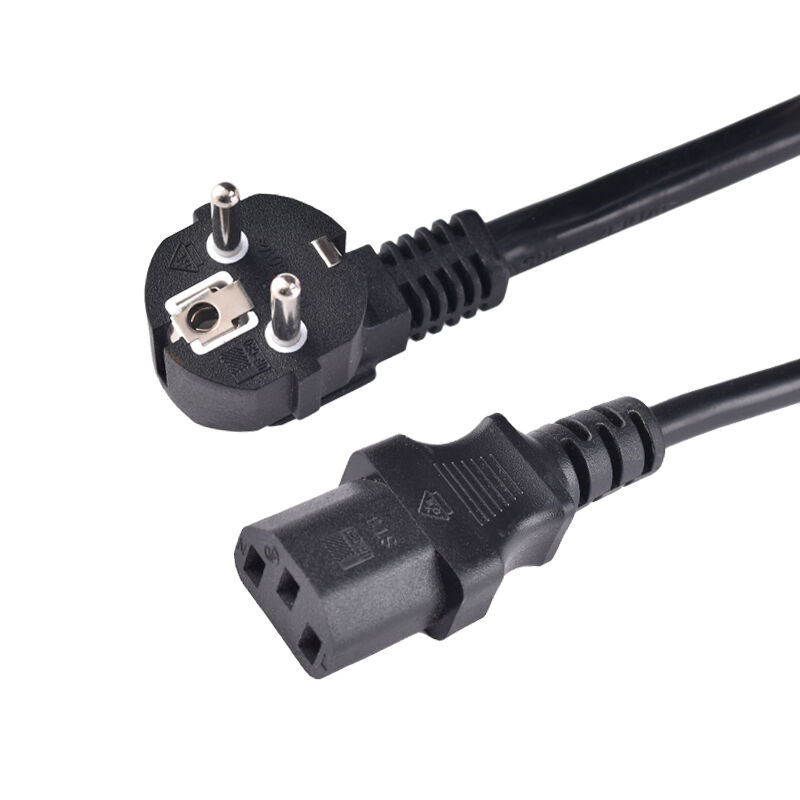 CE VDE POWER CORD (CEE7/7 to IEC320C13/C19/C5/C7) 5ft CEE7/7 Schuko Standard European Eu AC Plug to C13