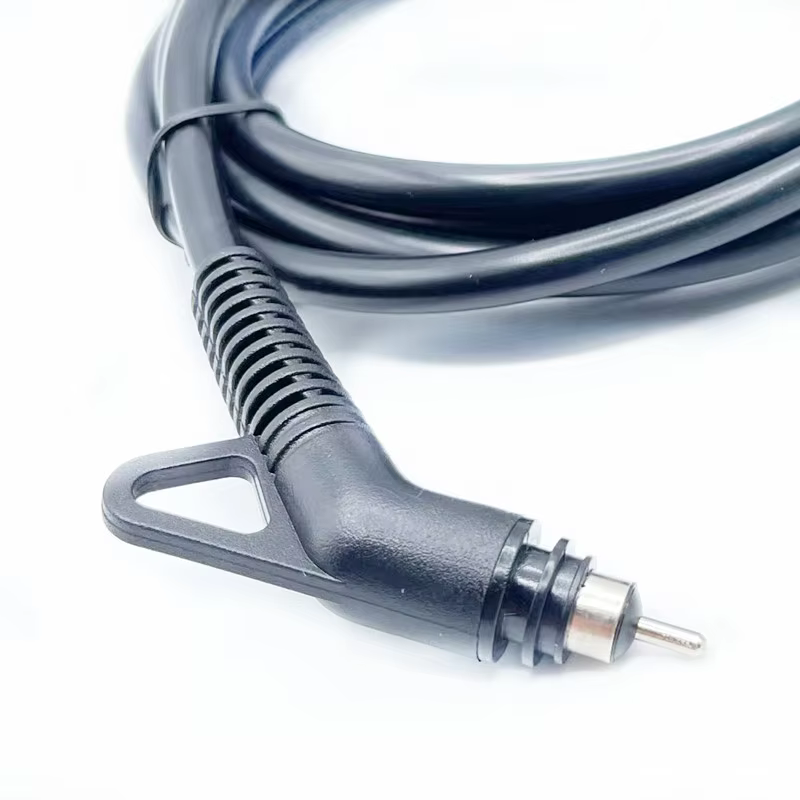 2 PIn Euro to Angle Hair Iron Plug Swivel Cord for Hair Straightener 360 Degree Swivel Power Cord for Hair Straight Cable Cord