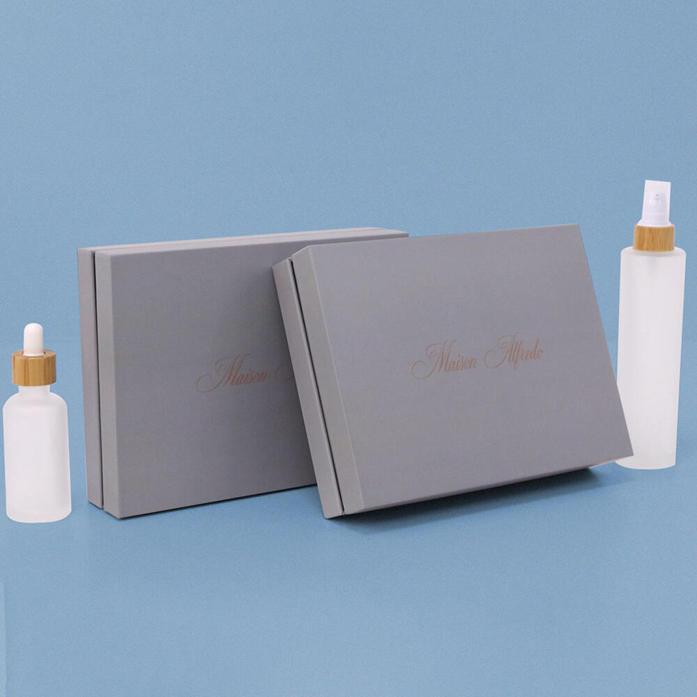 Custom Hard Cardboard Luxury Removable Lid and Base Packaging Gift Box with neck