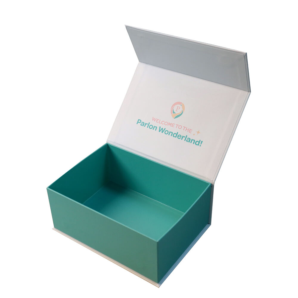 Custom Double side Magnetic Lid Closure Gift Box for Jewelry Packaging Modern Style with Matt Lamination
