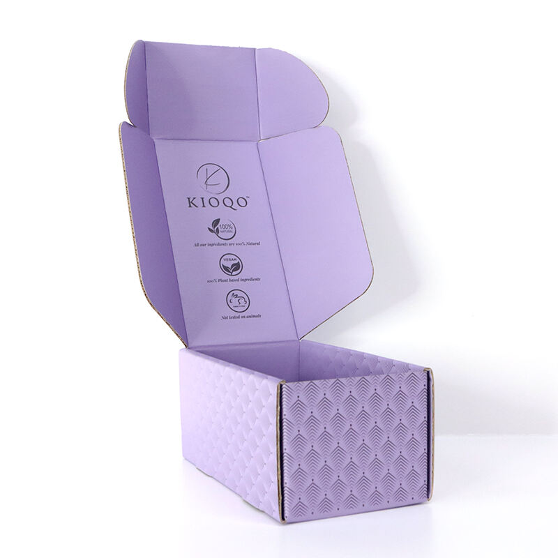 Customized Mailer Box with Logo for Postal Packaging Matt Lamination Excellent for Product Display