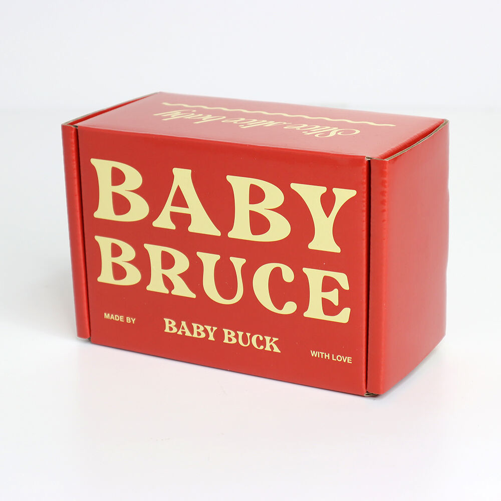 Customized Mailer Box with Logo for Postal Packaging Matt Lamination Excellent for baby care product