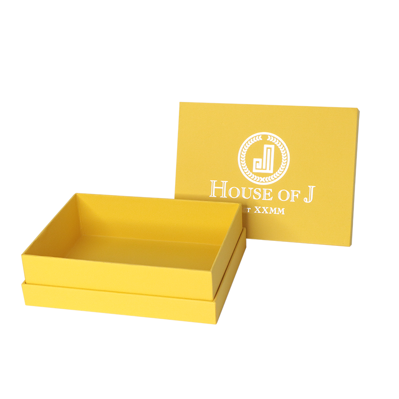 Luxury Cardboard Paper Box with hot stamping Logo Rigid Jewelry Gift Packaging Removable Lid and Neck Box with neck