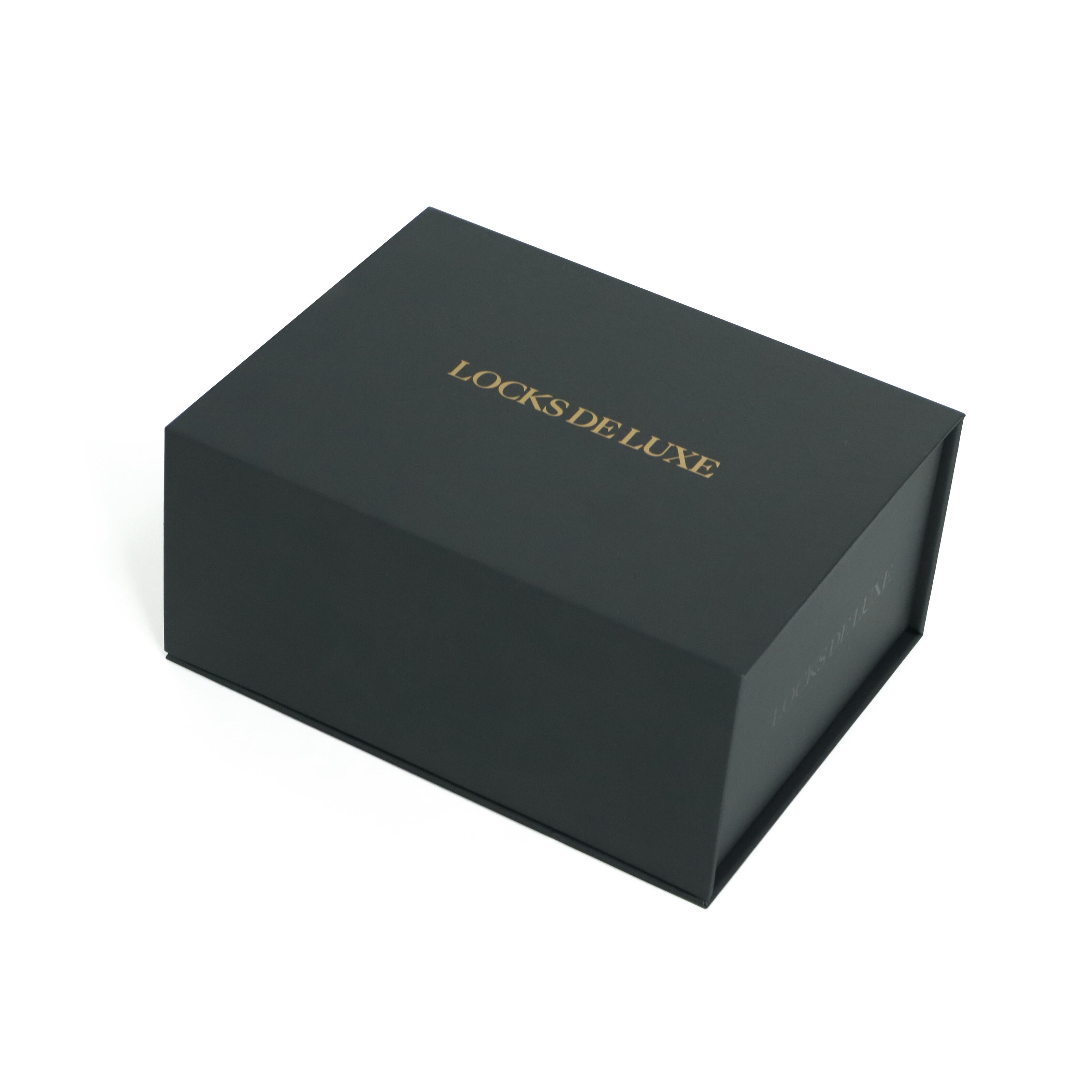 Custom Printed Black Magnetic Flip Closure Rigid Cardboard Gift Paper Box With Satin Insert for Candle Packaging manufacture