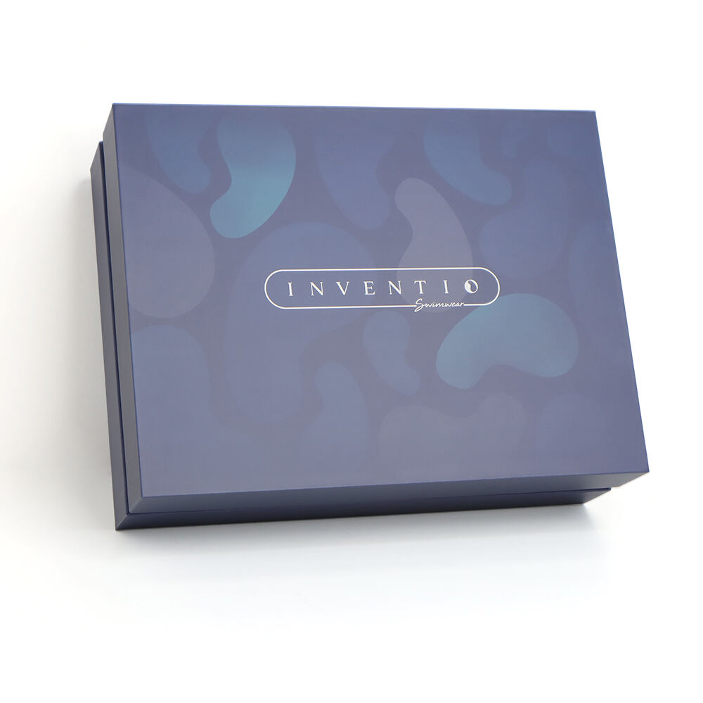 Custom Recycled Paper Cardboard Lid and Base box with neck Box Fashion Printed Logo for Gift Packaging