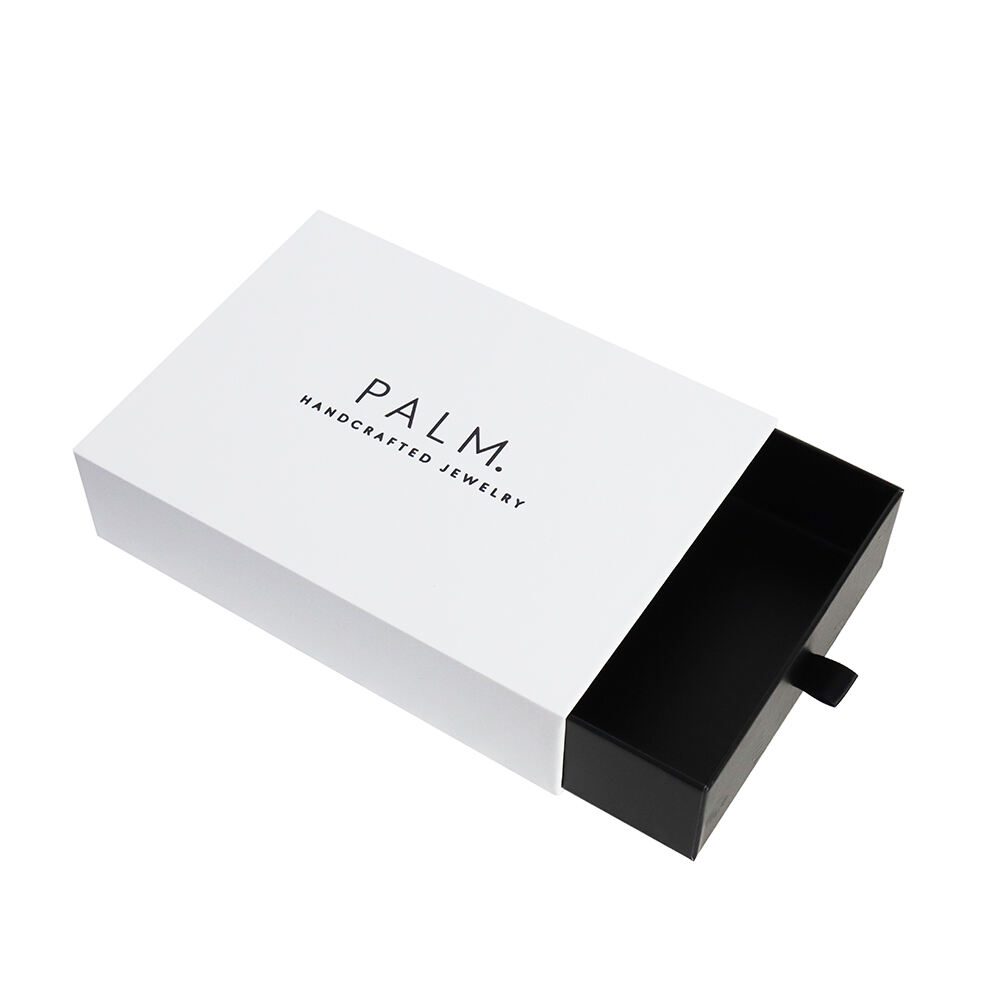Custom Recycled Paper Cardboard Drawer Box Fashion Printed Logo for Gift Packaging