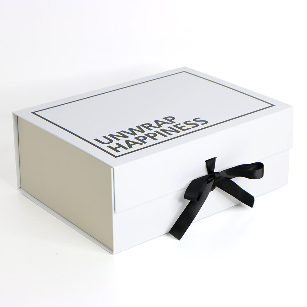 Custom Recycled Cardboard Paper Magnetic Folding Box Fashion Printed Logo for Gift Packaging