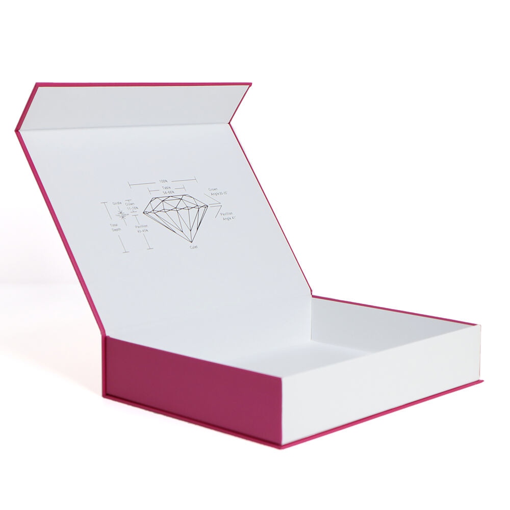 Wholesale Elegant Book Shaped Box with Matt Lamination Rigid Hard Cardboard Lid Base Neck Gift Keepsake