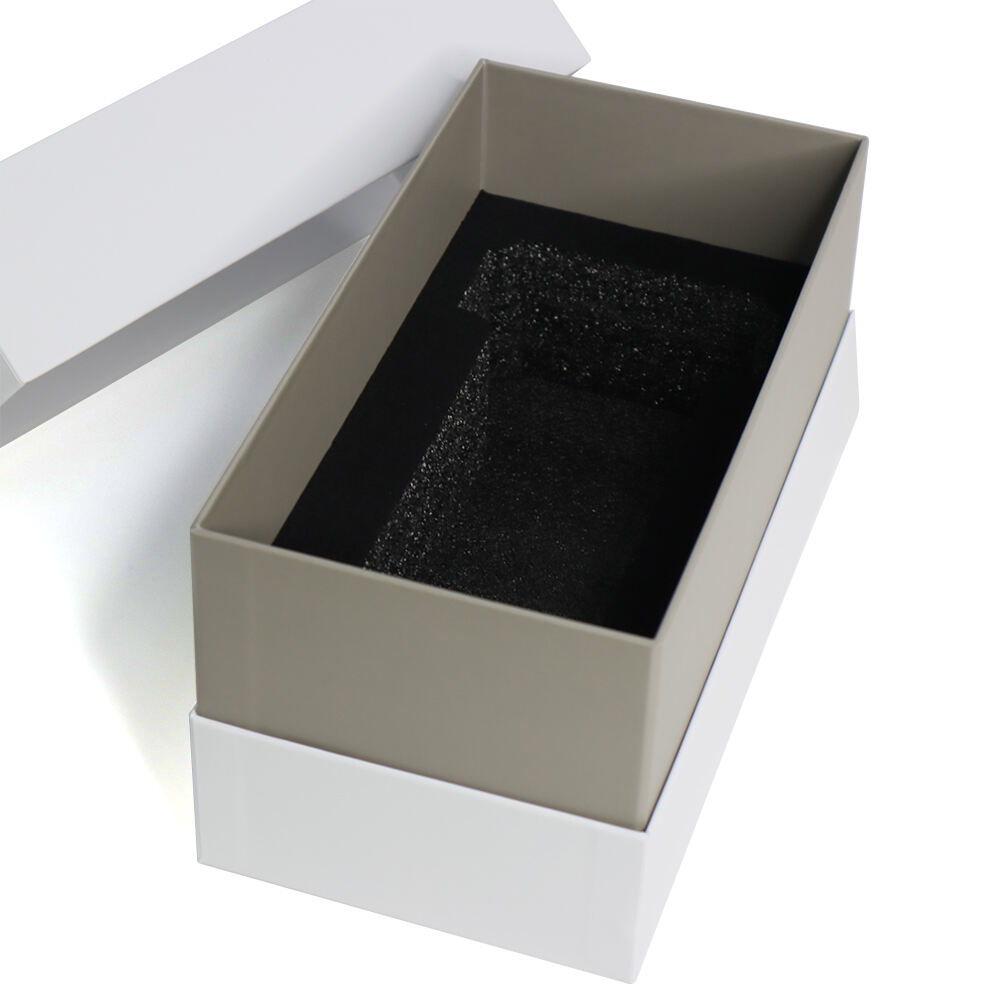 Wholesale Luxury Premium Rigid Hard Cardboard Lid Base Box Printed Logo Gift Keepsake with Neck