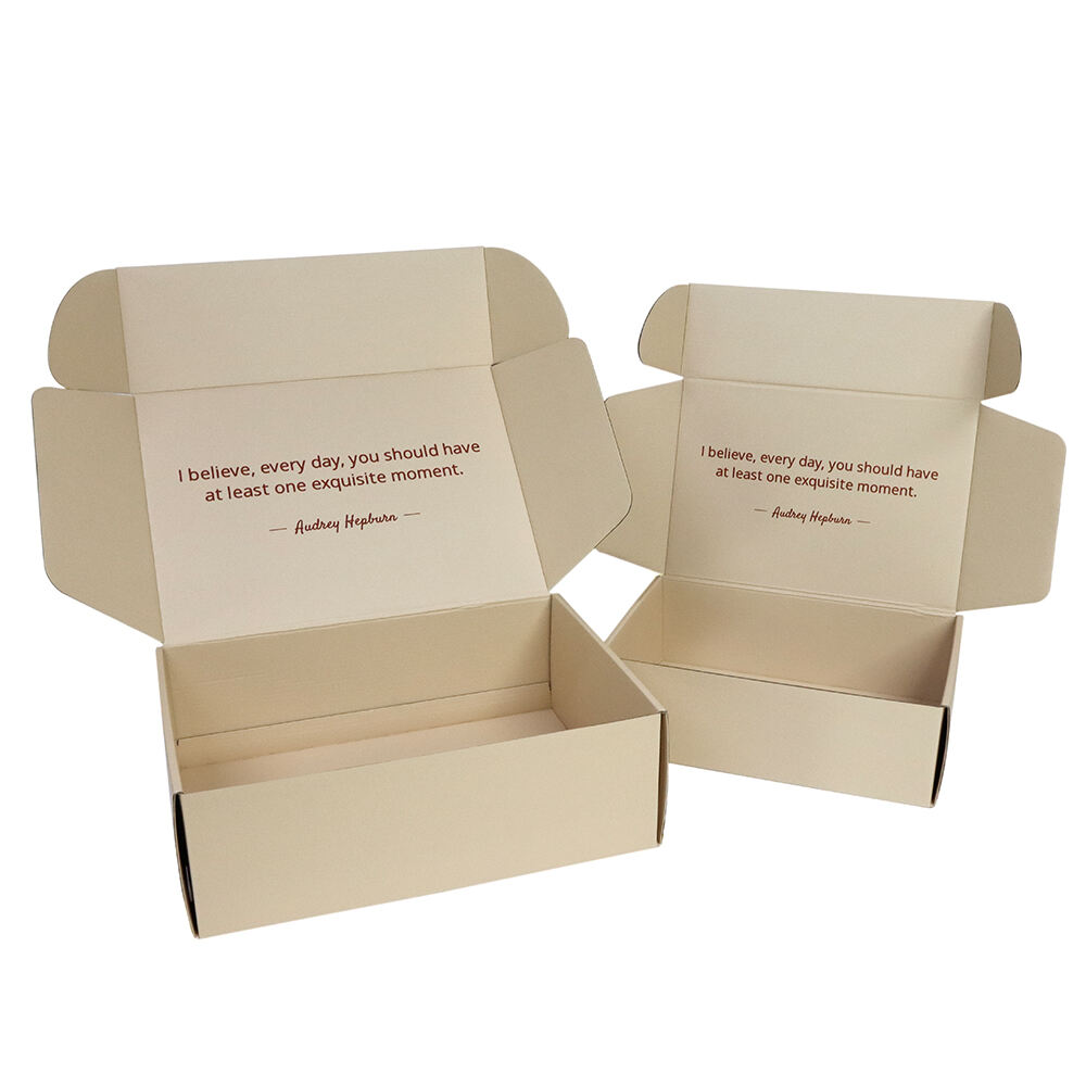 Customized Mailer Box with Logo for Postal Packaging Matt Lamination Excellent for Product Display