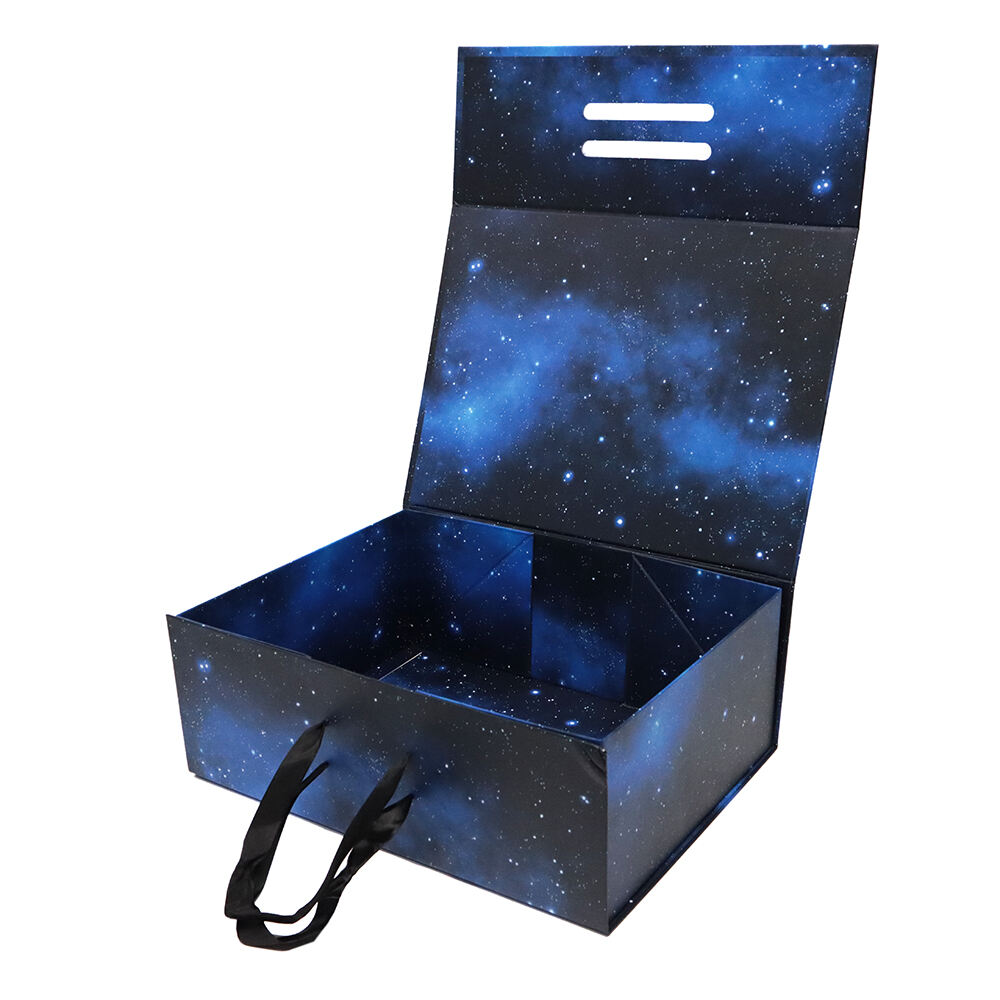 Custom Hard Magnetic Lid Box Paper Cardboard Packaging Foldable Rigid Magnet Flip Gift Box