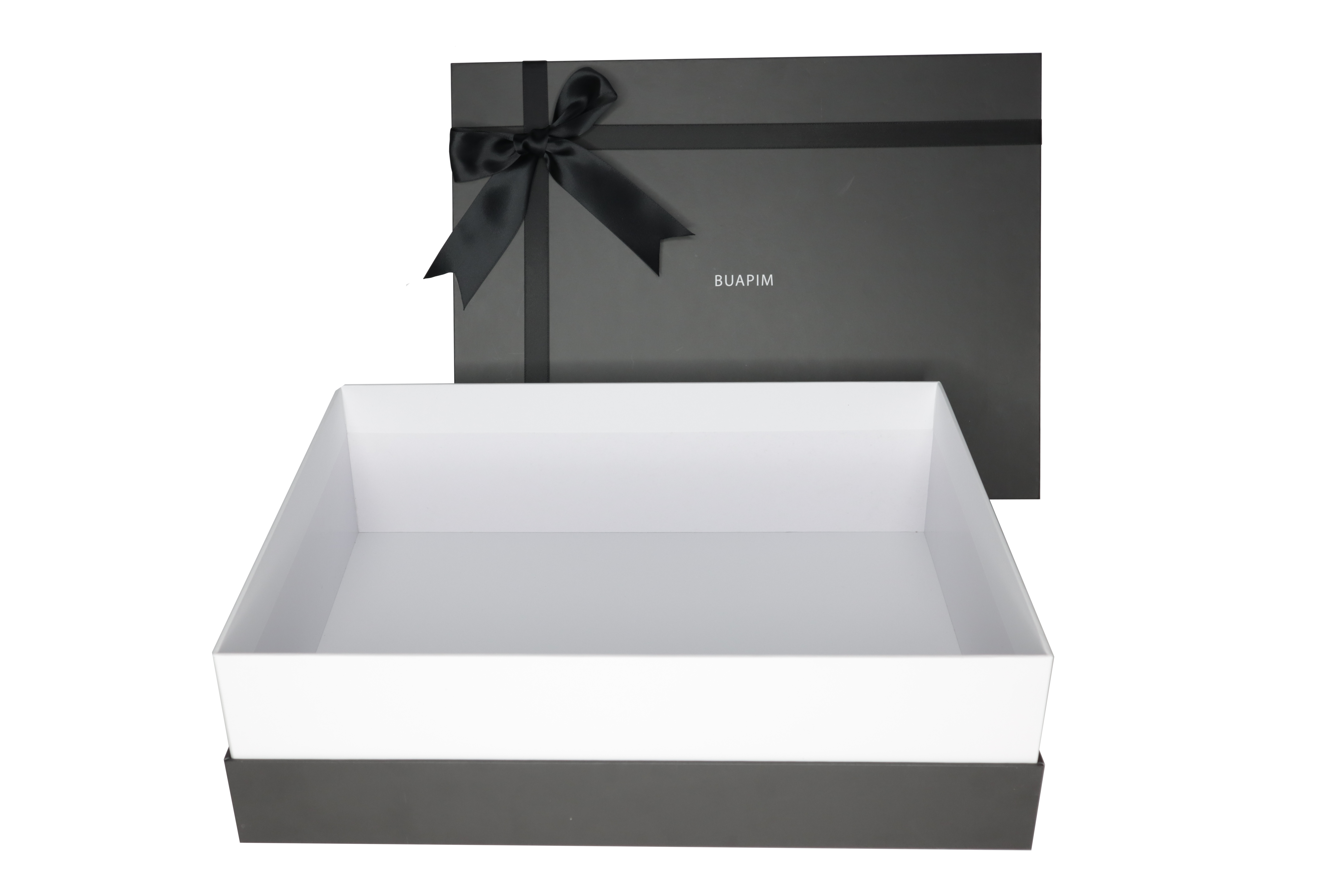 Custom Eco-Friendly 2mm Rigid Cardboard Gift Box Matte Finish Removable Lid Base