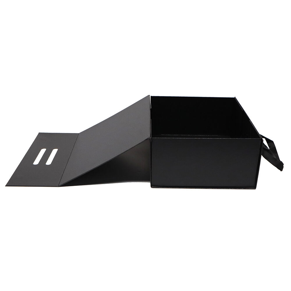 Custom Hard Magnetic Lid Box Paper Cardboard Packaging Foldable Rigid Magnet Flip Gift Box