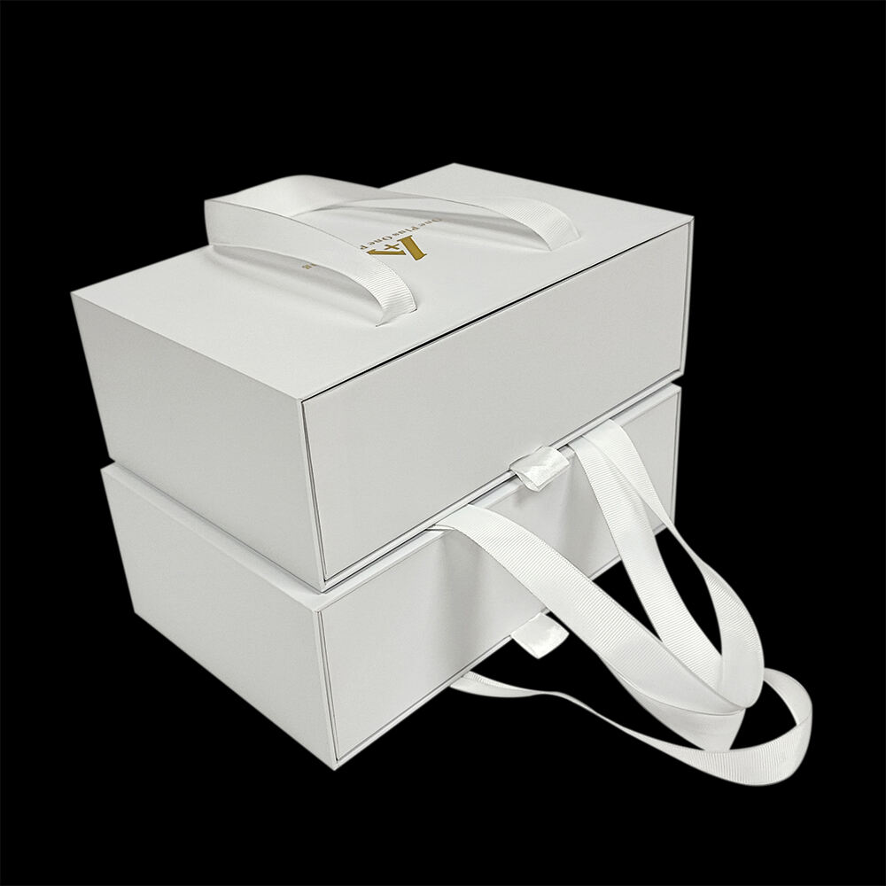 Custom Recycled Paper Cardboard Drawer Box Fashion Printed Logo for Gift Packaging