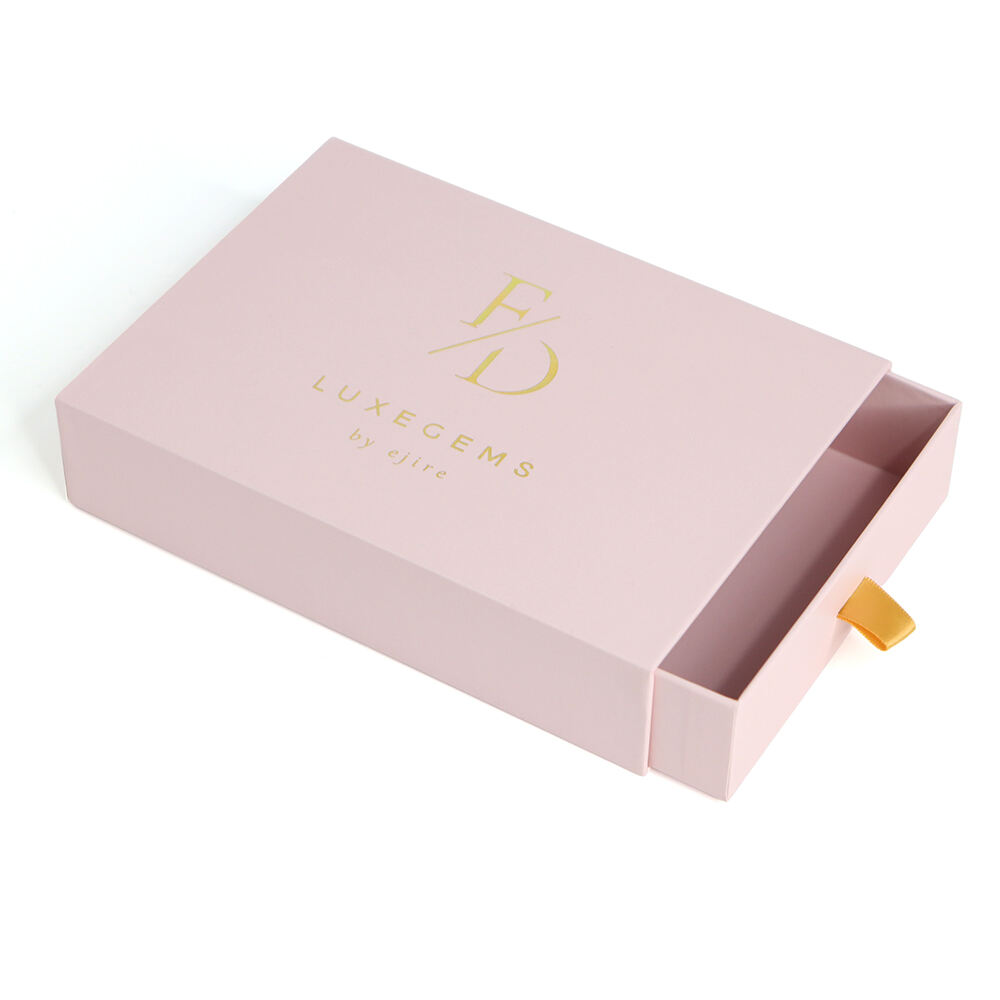 Customized Drawer Box with Logo for Postal Packaging Matt Lamination Excellent for Product Display