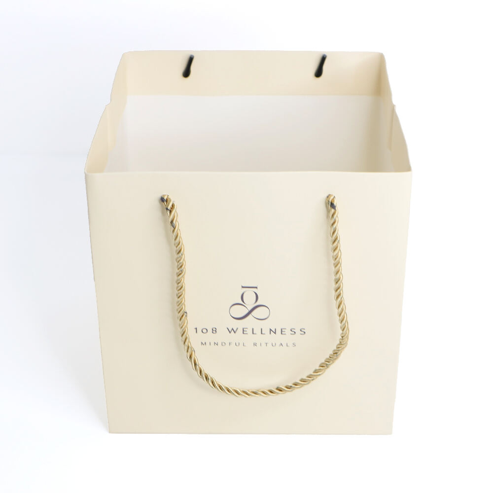 Custom Luxury Gift Bag Fashionable Clothing Packaging Shopping Paper Bags