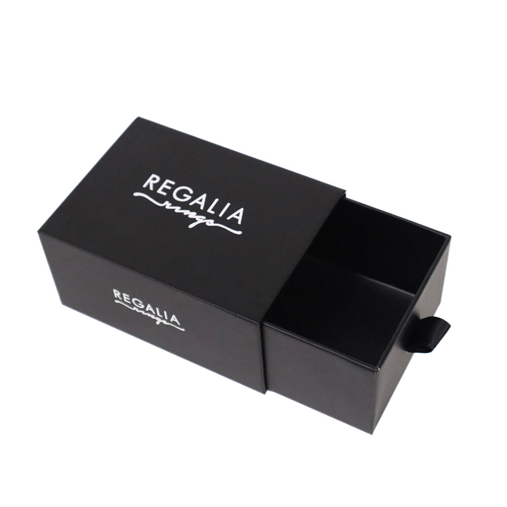 Custom Recycled Paper Cardboard Drawer Box Fashion Printed Logo for Gift Packaging