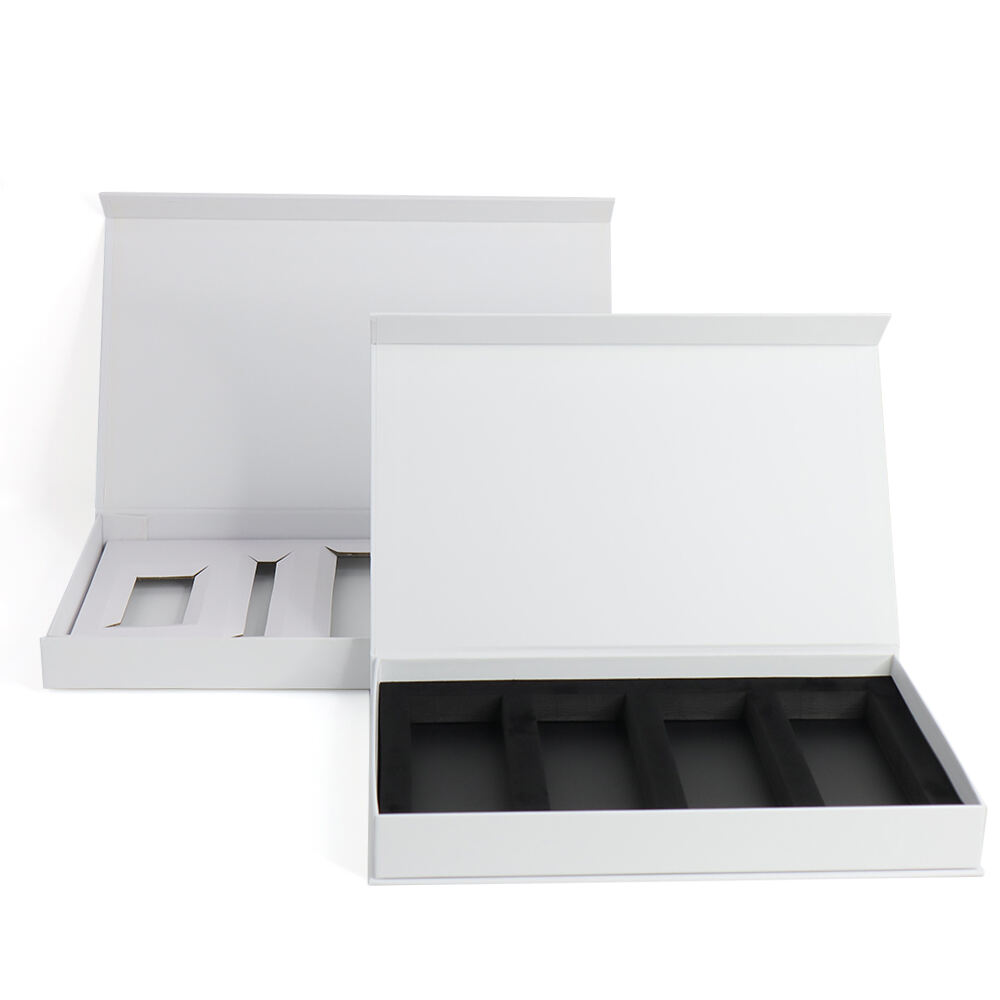 Custom Logo Luxury Rigid Box Magnetic Box for Cosmetic Packaging Rigid Magnetic Lid Gift Boxes