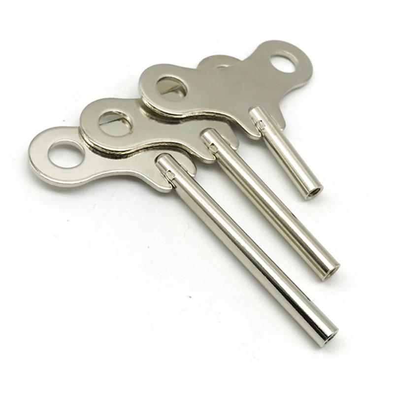 Durable Metal Winding Keys Precision Crafted for Clocks Toys and Mechanical Devices