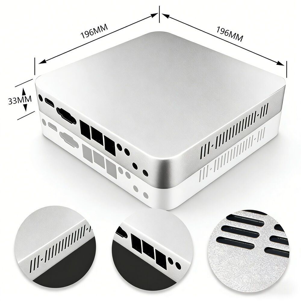 Custom Aluminum Stainless Steel Enclosures With Sandblasting Anodizing Powder Coating Electroplating For Component Factories