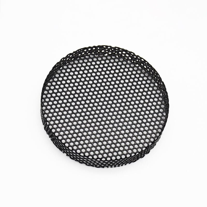 Precision Stamping Supplier Custom Perforated Metal Mesh Speaker Grill Cover