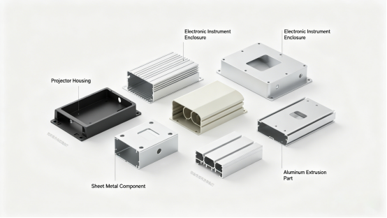 «پوشش خارجی» پروژکتورها و ابزارهای الکترونیکی: چگونه بین خم‌کردن ورق فلزی و اکستروژن آلومینیوم انتخاب کنیم؟