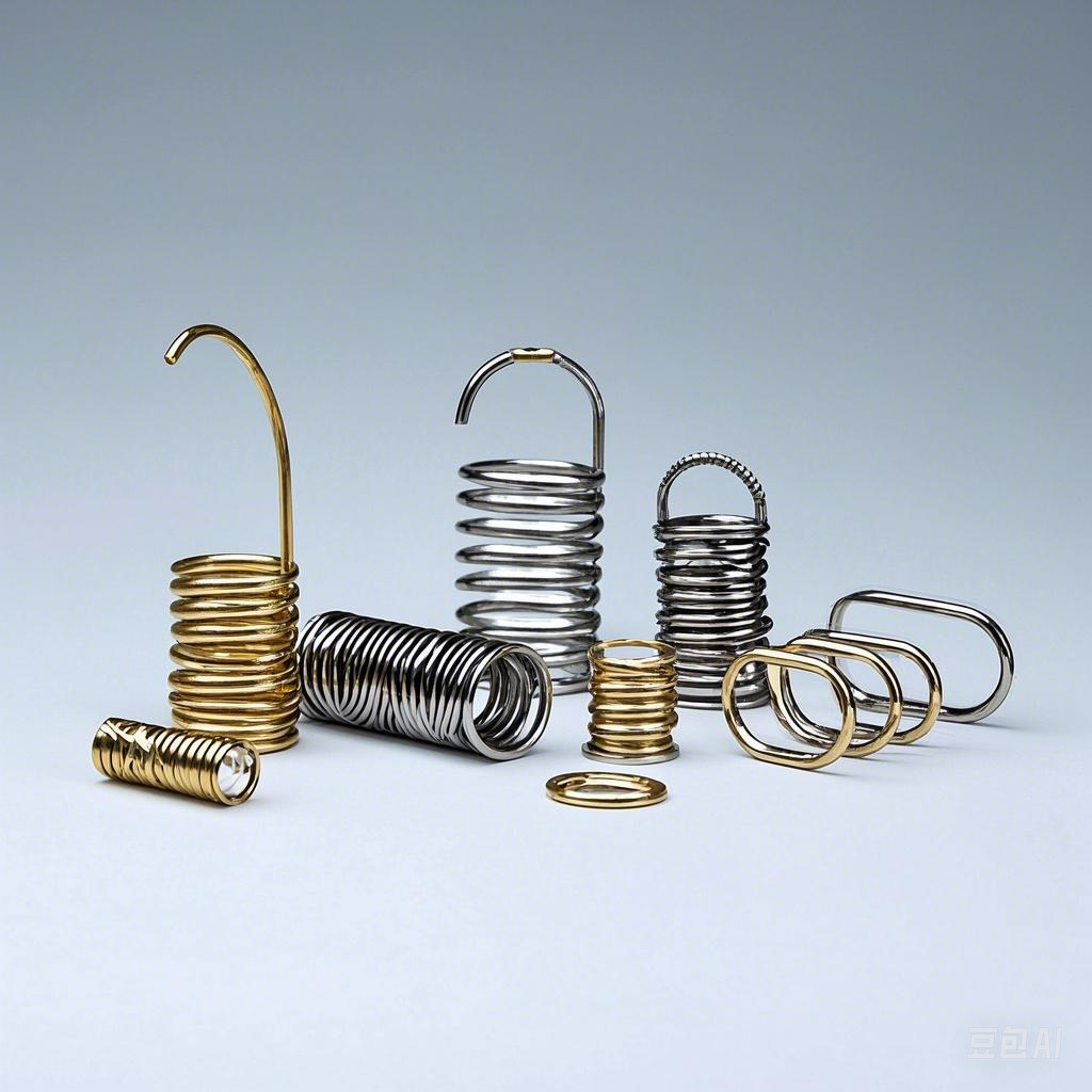 Various custom-shaped springs Stainless Steel, Carbon Steel, and More ...