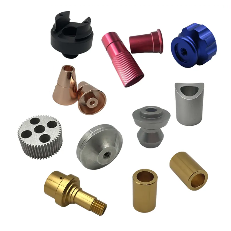 Manufacture Aluminum Brass Steel CNC Machined Components Custom Metal Parts in Aluminum, Brass, and Steel