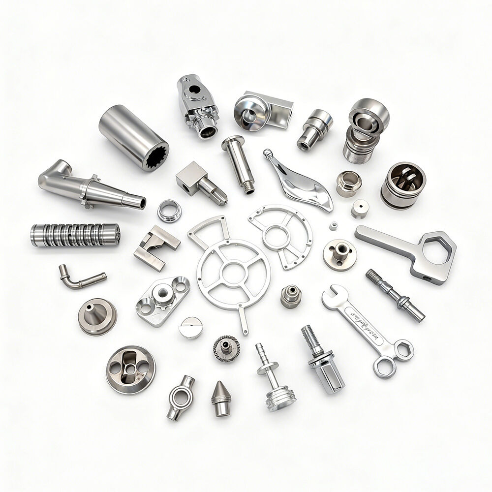 Servizos personalizados de torneado e fresado CNC en acero inoxidable de precisión