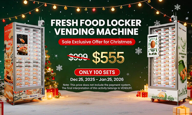 Vendlife Vending Machine Factory Launches Exclusive Christmas Sale on Fresh Food Locker Vending Machines – Limited Offer for 2025!