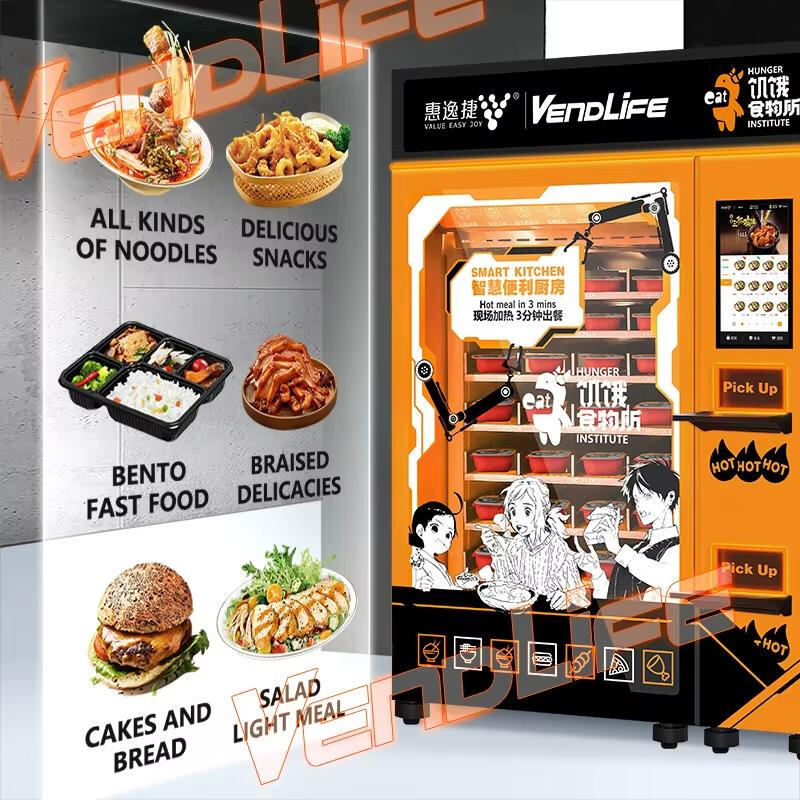 IoT and AI in Hot Food Vending Machines A Smart Revolution