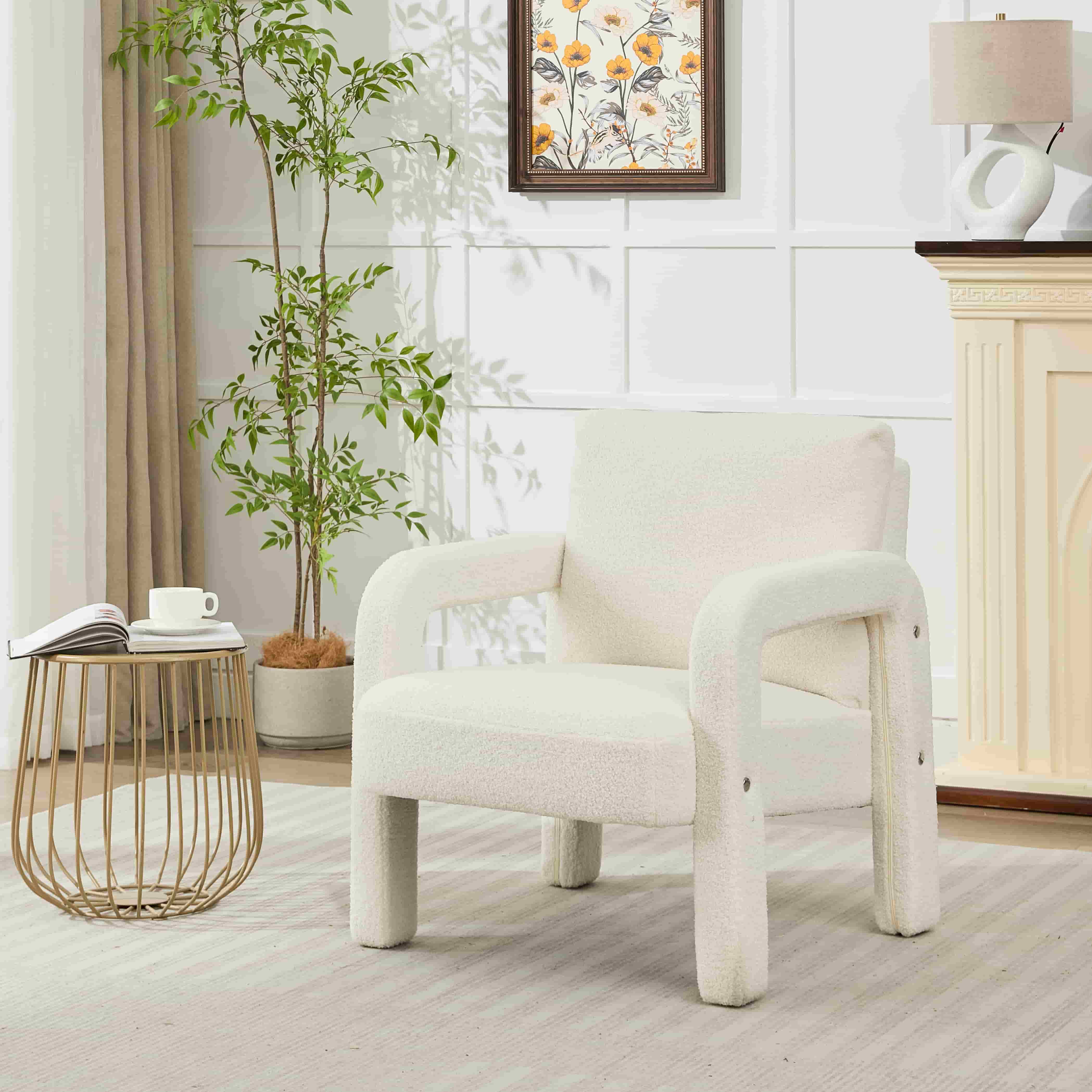 Modernes, neues Design – Einzelsessel für das Wohnzimmer, wirtschaftliche Möbel mit Armlehnen für den Einsatz in Villen und Lagerhallen.