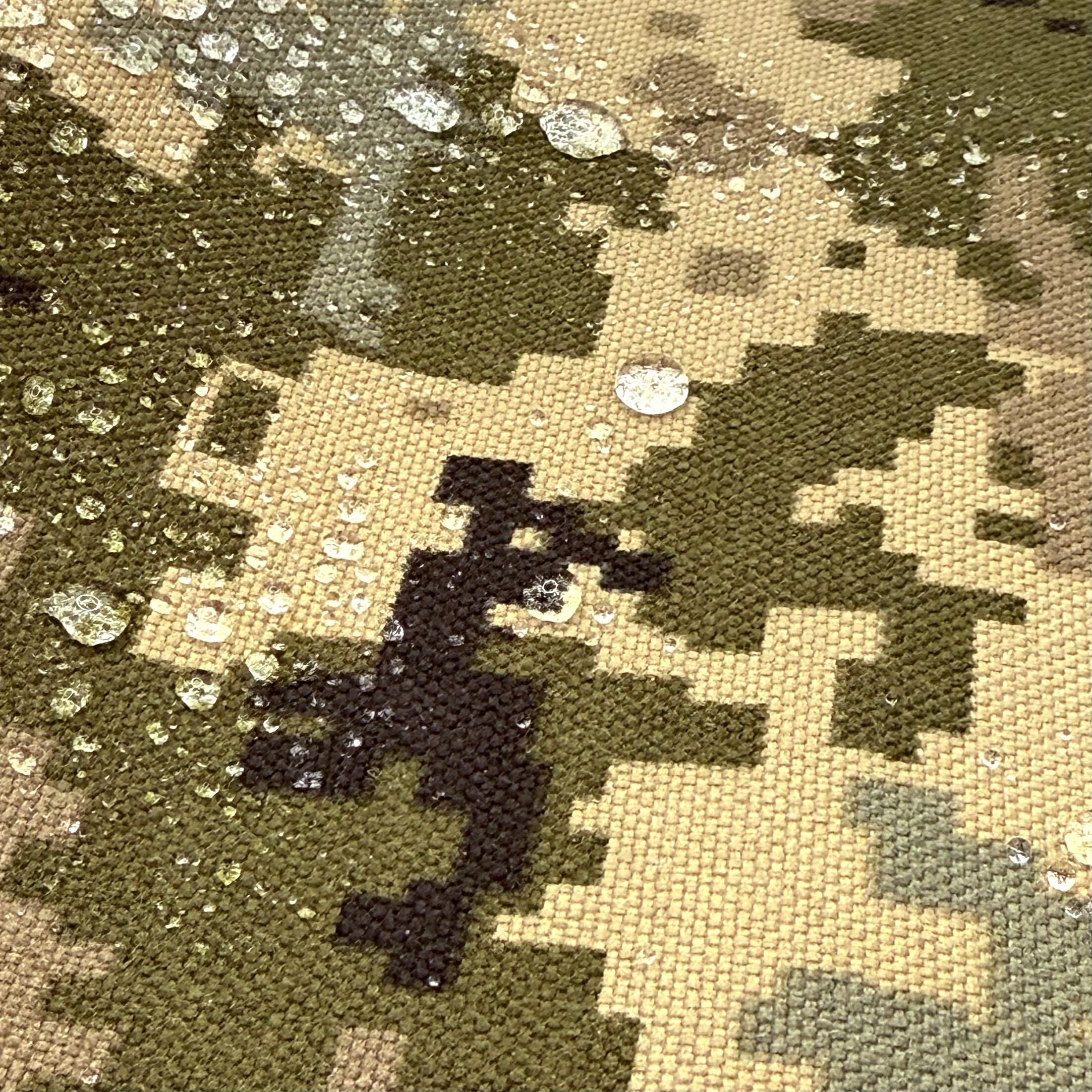 1050D Nylon6.0 Cordura Printed Half Bright Fabric