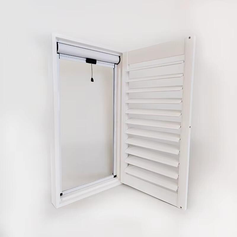 Add wood louvered shutters And Accent Your Windows From The Outside