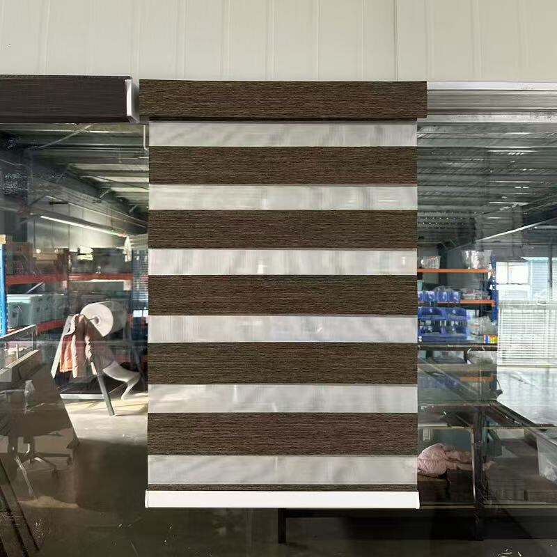 Customizable and Stylish Zebra Motorized Blinds