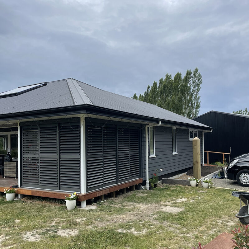 Outdoor Aluminum Shutter application receives customer praise: a win-win situation between natural ventilation and aesthetic design
