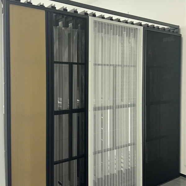 Huasheng Window Fashion Exhibition Hall Adds Double Frame Sliding Window Blinds Unlocking New Experiences of Space Aesthetics and Practicality.